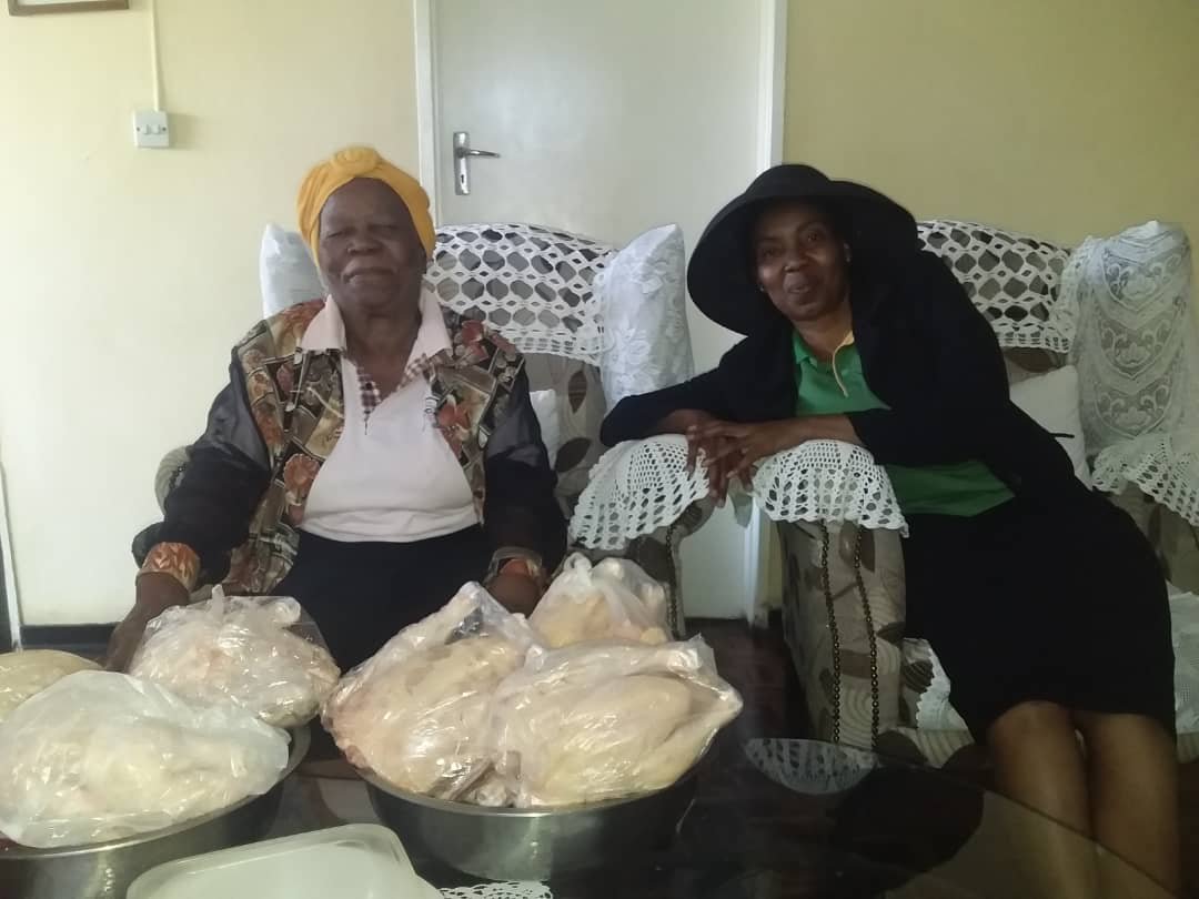 Agent with grocery delivery for elderly relative